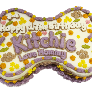 Big Bone Party Cake 13" dog treat - Custom item: 5 Days Leadtime Required, For Pickup only