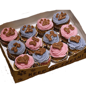 Ready-Made Banana Oat Pupcakes dog treat