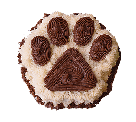 Small Paw Cake 4" dog cake - Custom item: 5 Days Leadtime Required - Image 7